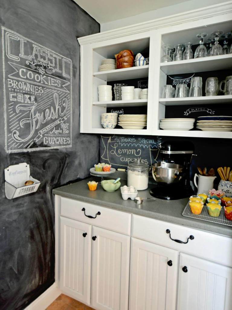 10.-Chalkboard-Kitchen-Backsplash-hgtv.com_