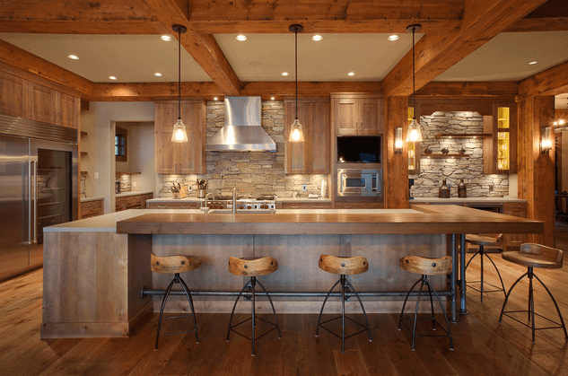 7.-Rustic-Stone-Kitchen-Backsplash-freshome.com_