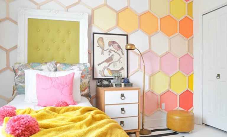 8.-hexagon-wall-Vintage-revival